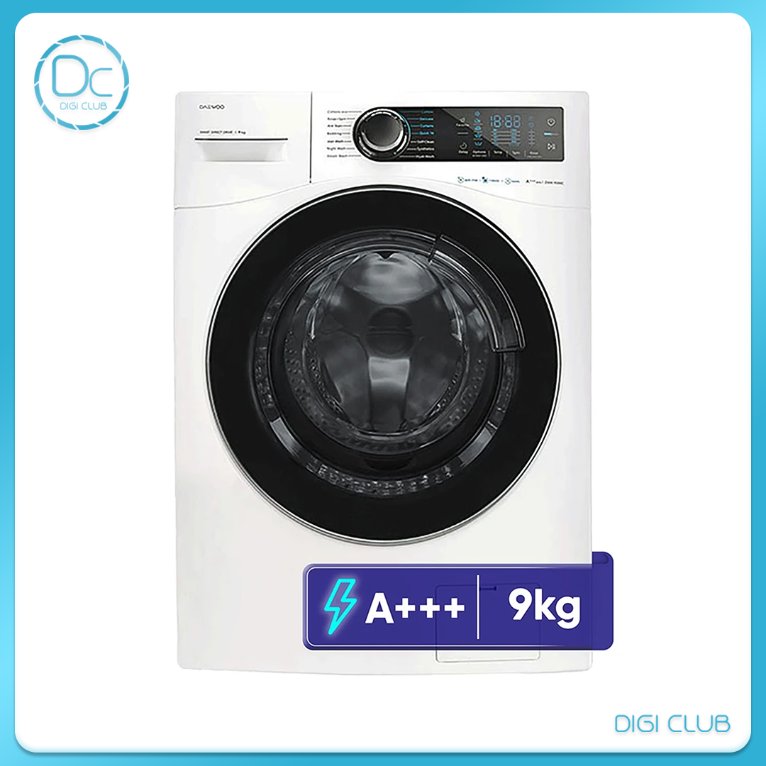 ماشین لباسشویی دوو مدل LM-990W سفید پنل سفید