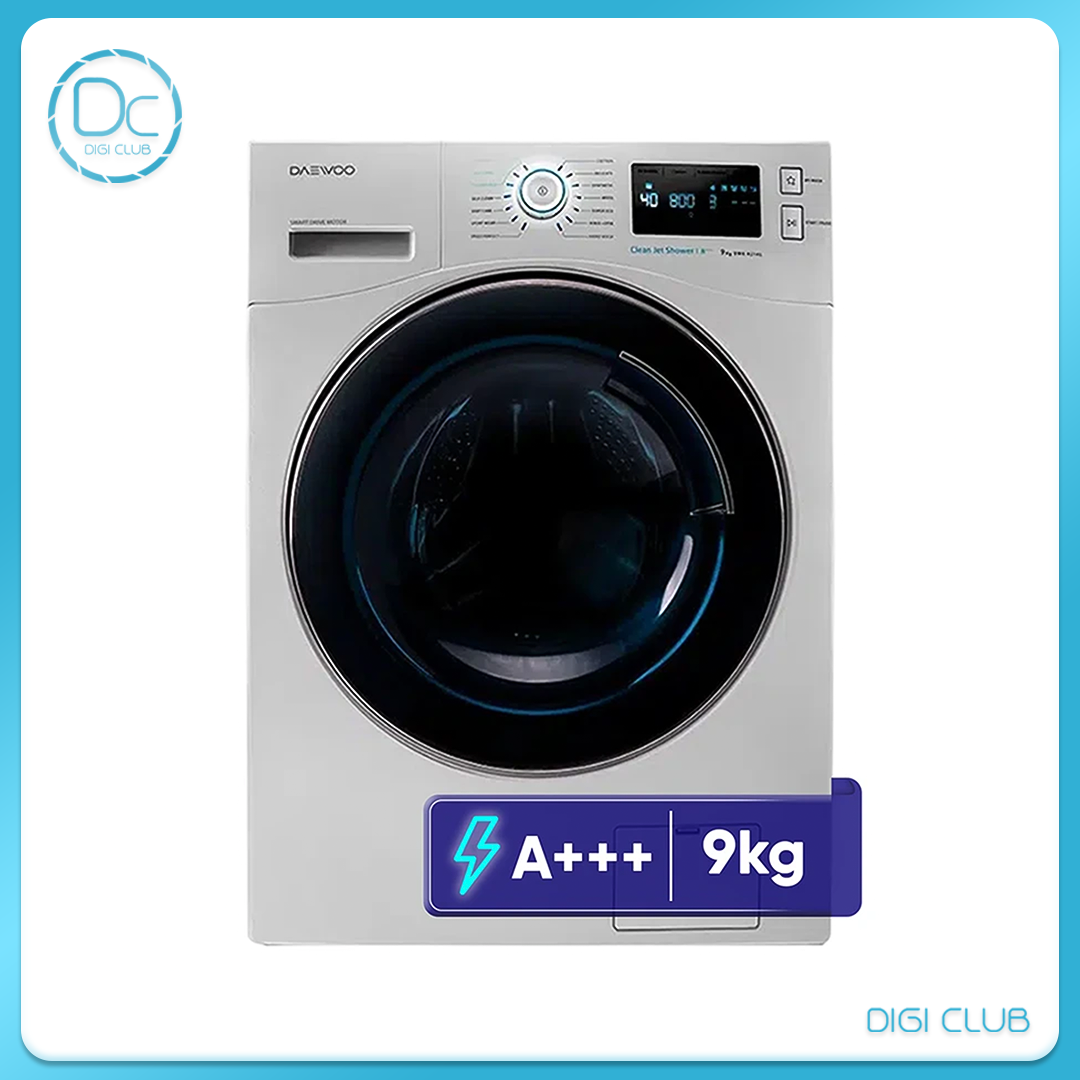 ماشین لباسشویی دوو مدل LM-981W سفید پنل سفید