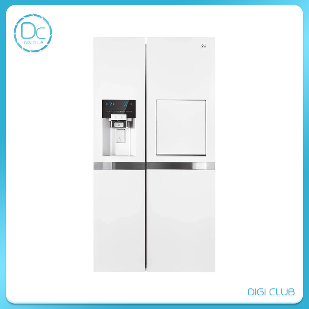 یخچال فریزر ساید بای ساید دوو مدل SXi20-21W سفید متالیک