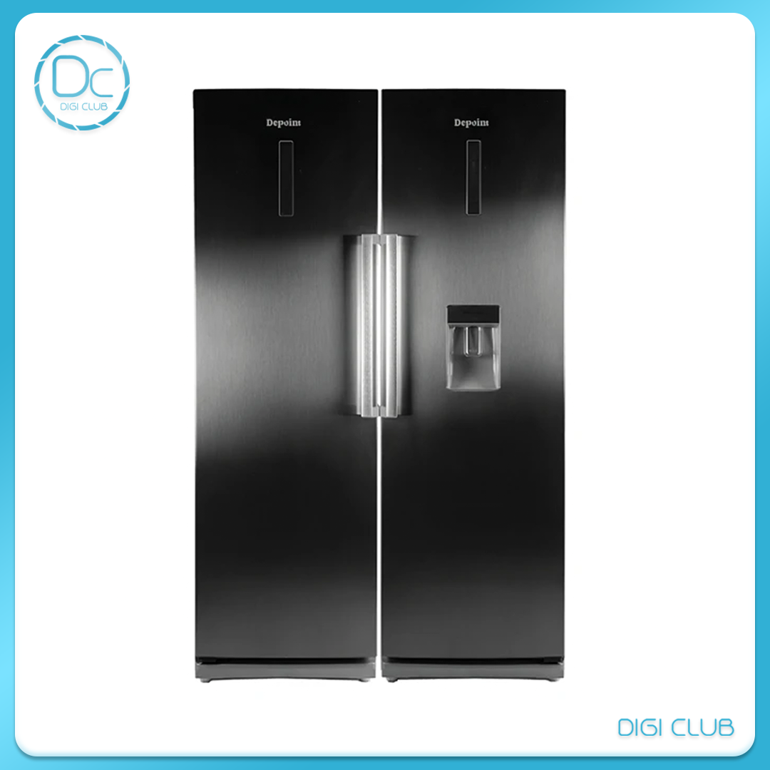 یخچال فریزر دوقلو دیپوینت مدل D4E استیل