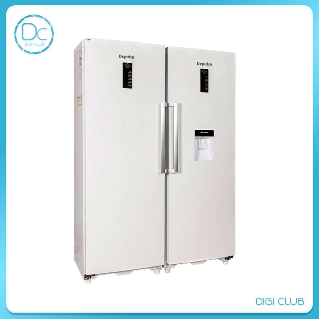 یخچال فریزر دوقلو دیپوینت مدل D5I سفید