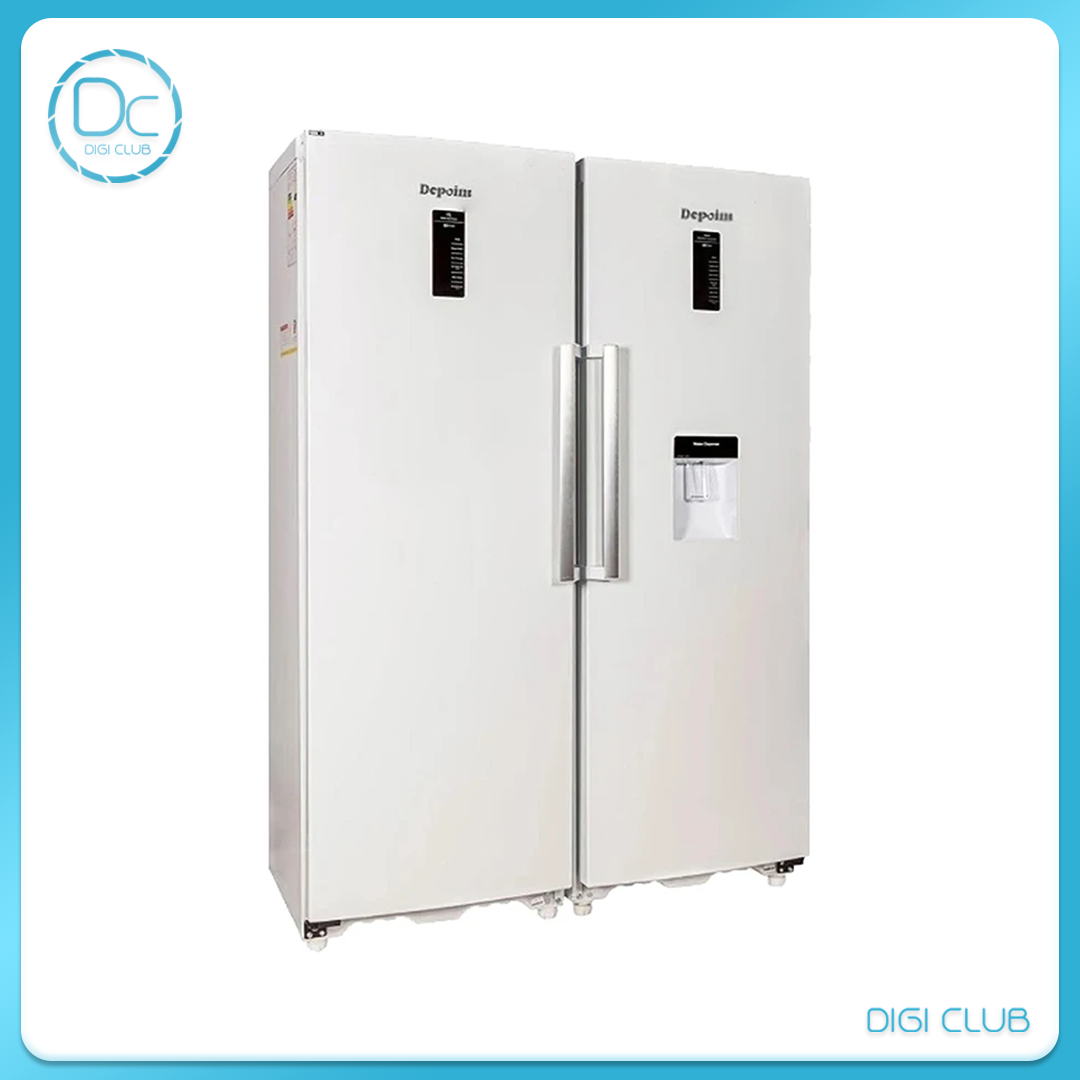 یخچال فریزر دوقلو دیپوینت مدل D5E سفید
