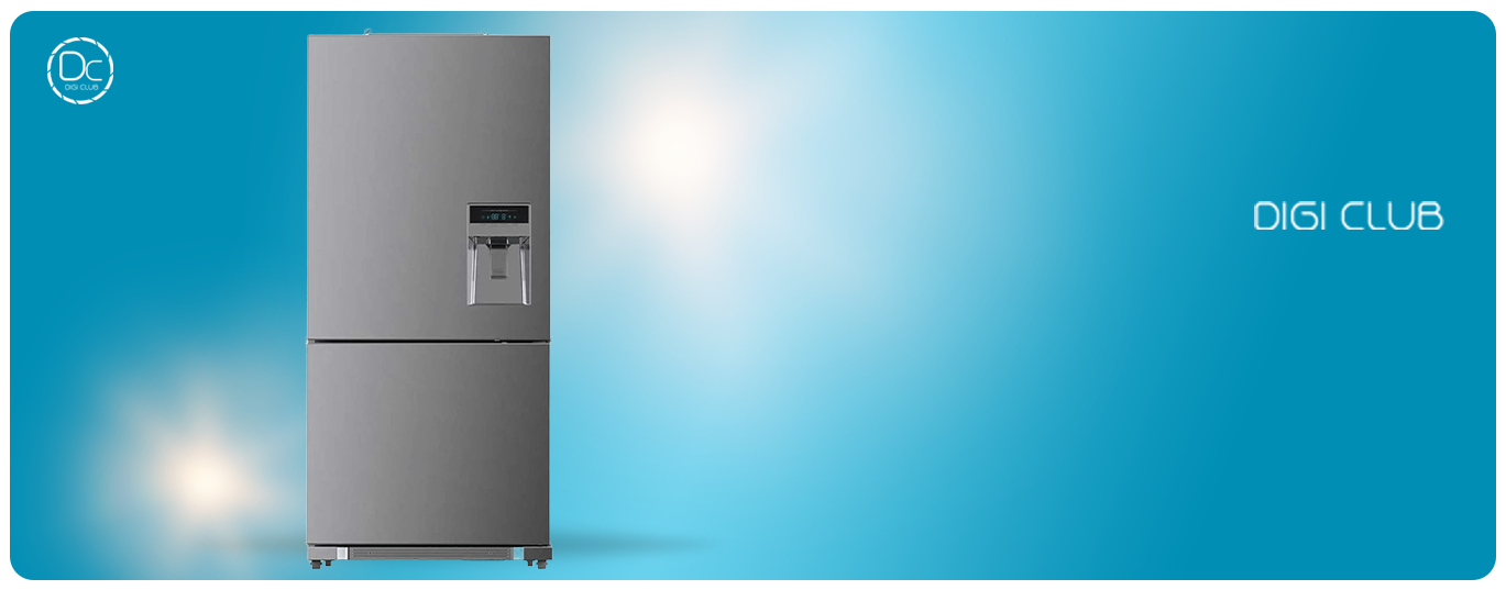 یخچال فریزر پایین اسنوا مدل SBDi-L300-SS طرح استیل