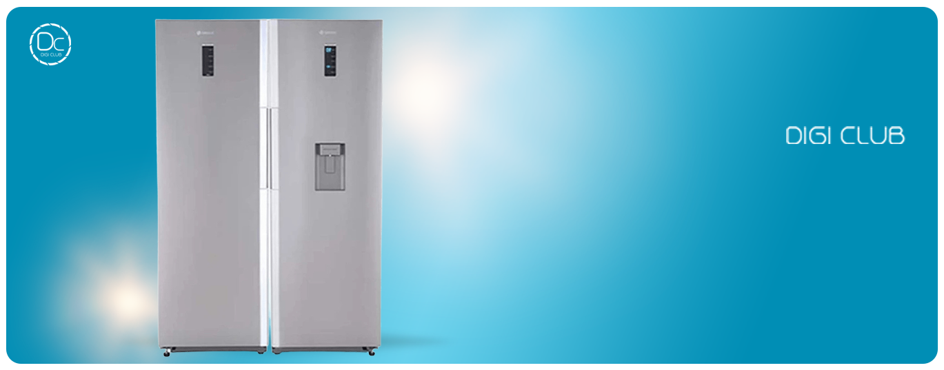 یخچال فریزر دوقلو اسنوا مدل SRDi-SFDi-M210-SS طرح استیل (سری هایپر / ژیوان)