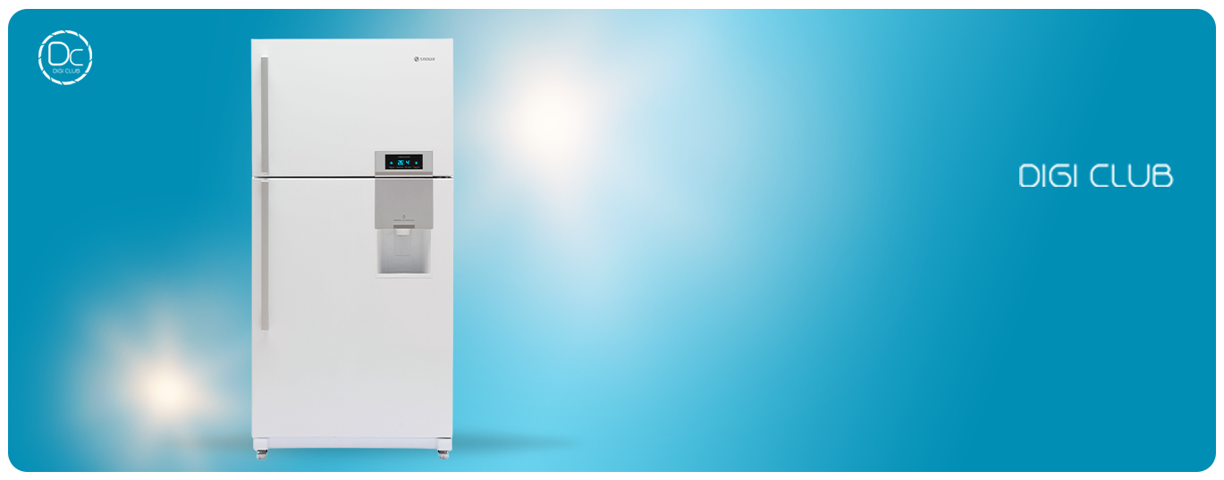 یخچال فریزر بالا اسنوا مدل STDi-L300-LW سفید چرمی