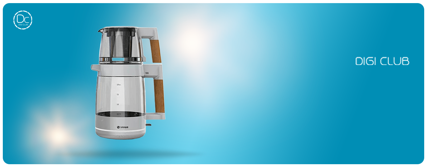 چای‌ساز اسنوا مدل STM-G1800WE