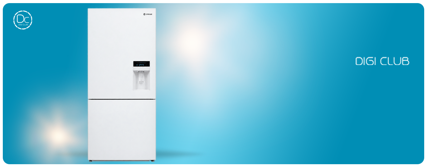 یخچال فریزر بالا اسنوا مدل STDi-L300-SW سفید براق